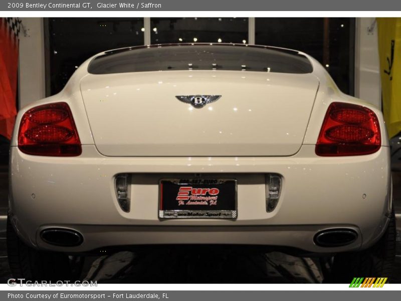 Glacier White / Saffron 2009 Bentley Continental GT