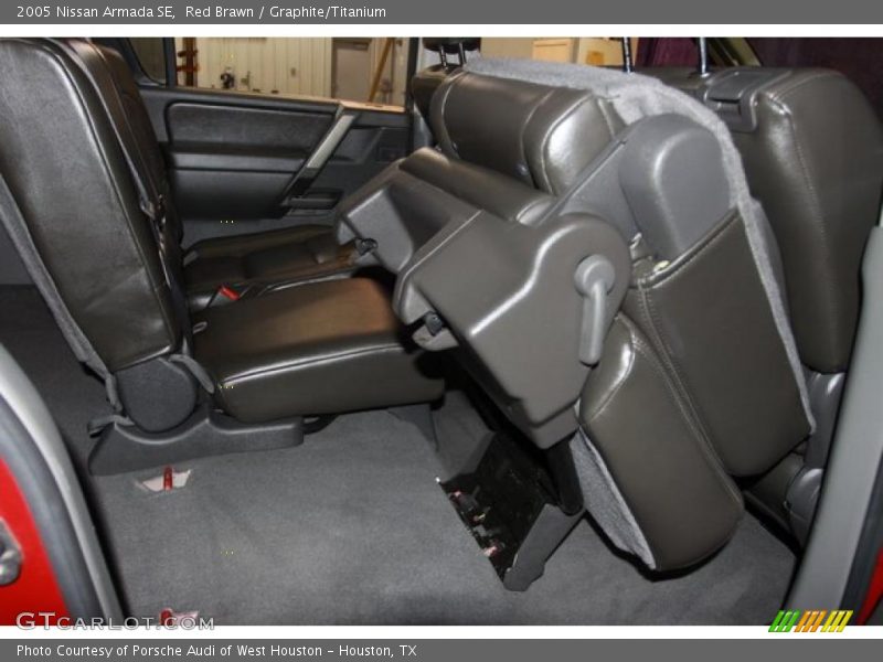 Red Brawn / Graphite/Titanium 2005 Nissan Armada SE