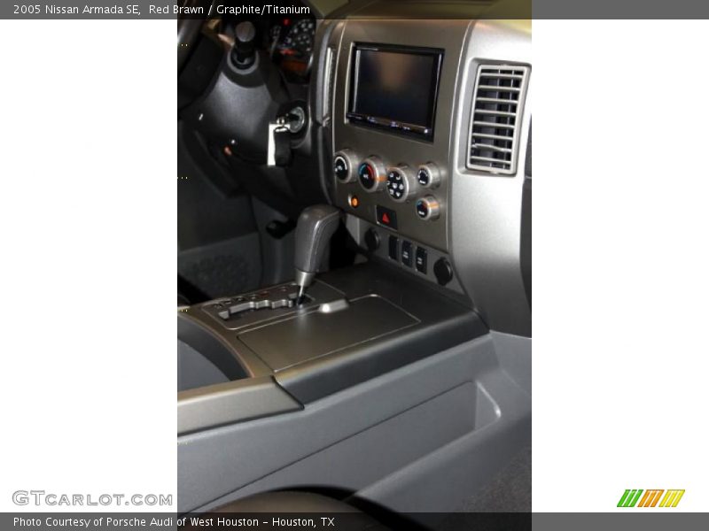 Red Brawn / Graphite/Titanium 2005 Nissan Armada SE