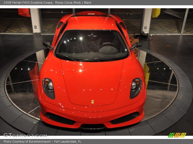 Rosso Corsa (Red) / Black 2008 Ferrari F430 Scuderia Coupe