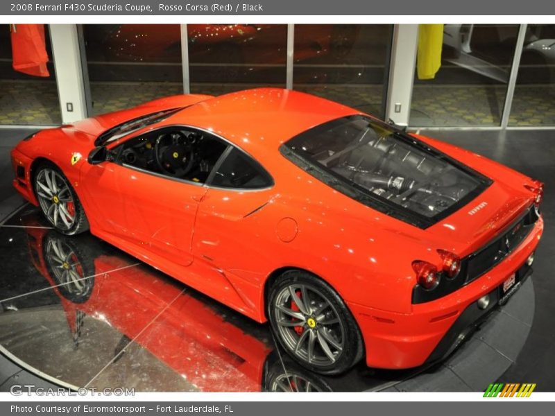 Rosso Corsa (Red) / Black 2008 Ferrari F430 Scuderia Coupe