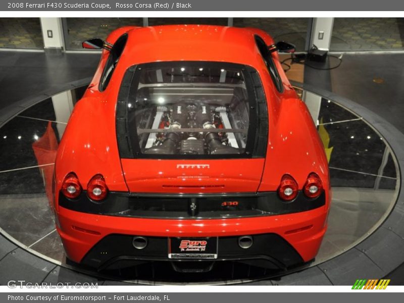Rosso Corsa (Red) / Black 2008 Ferrari F430 Scuderia Coupe