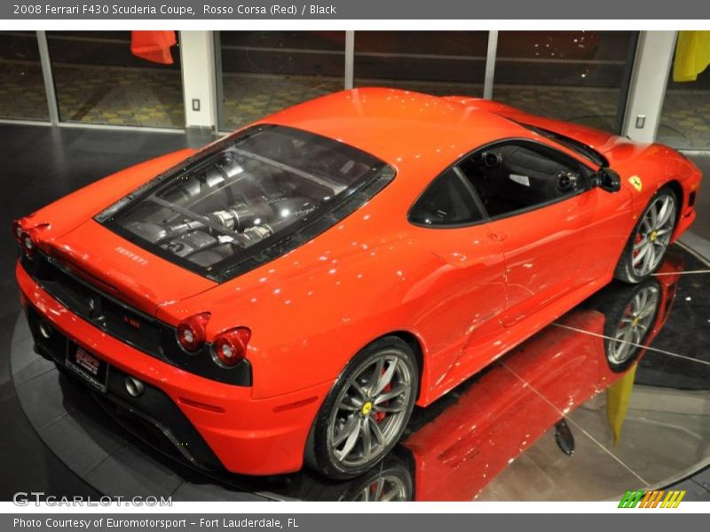 Rosso Corsa (Red) / Black 2008 Ferrari F430 Scuderia Coupe