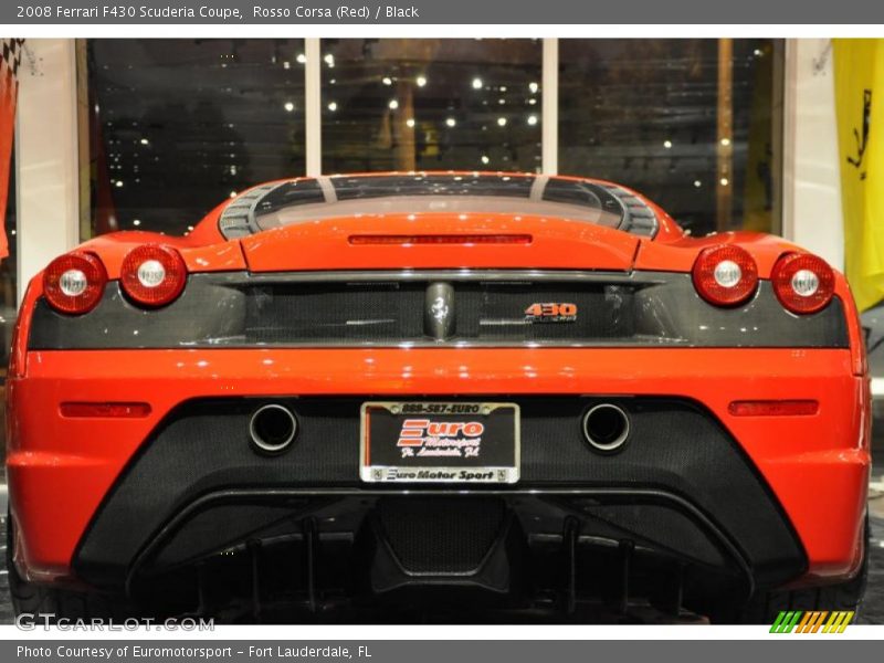 Rosso Corsa (Red) / Black 2008 Ferrari F430 Scuderia Coupe