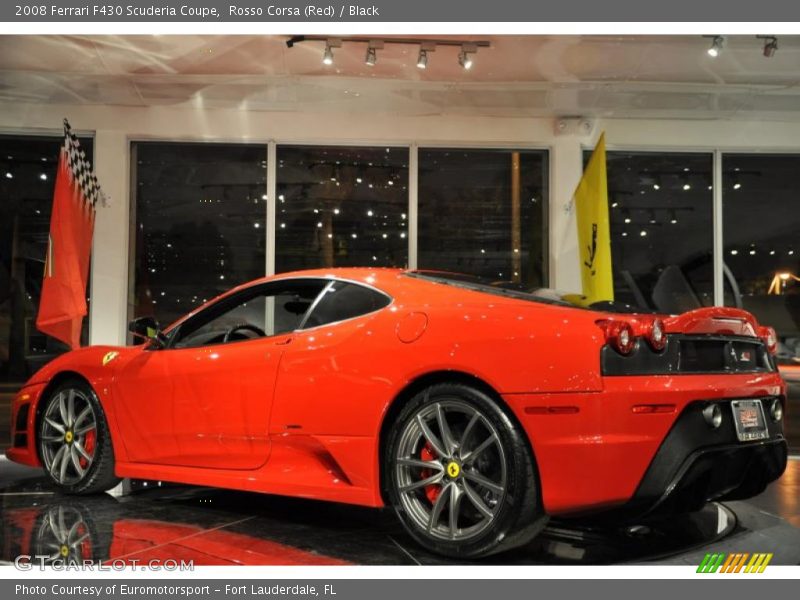 Rosso Corsa (Red) / Black 2008 Ferrari F430 Scuderia Coupe