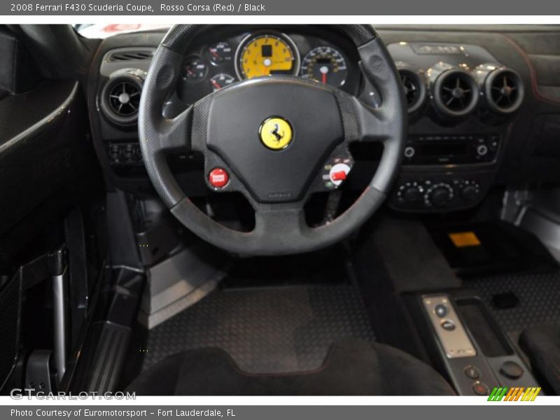 Rosso Corsa (Red) / Black 2008 Ferrari F430 Scuderia Coupe