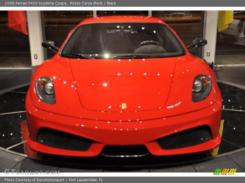 Rosso Corsa (Red) / Black 2008 Ferrari F430 Scuderia Coupe