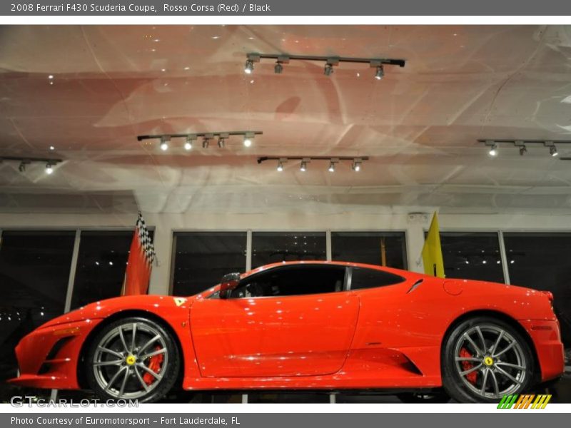 Rosso Corsa (Red) / Black 2008 Ferrari F430 Scuderia Coupe