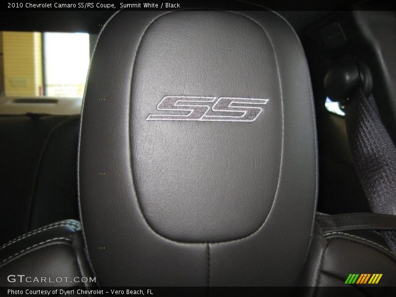 Summit White / Black 2010 Chevrolet Camaro SS/RS Coupe