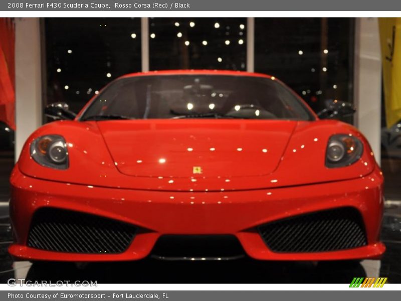 Rosso Corsa (Red) / Black 2008 Ferrari F430 Scuderia Coupe