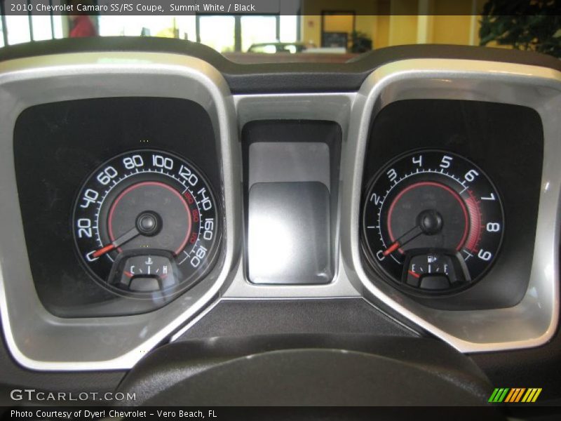Summit White / Black 2010 Chevrolet Camaro SS/RS Coupe