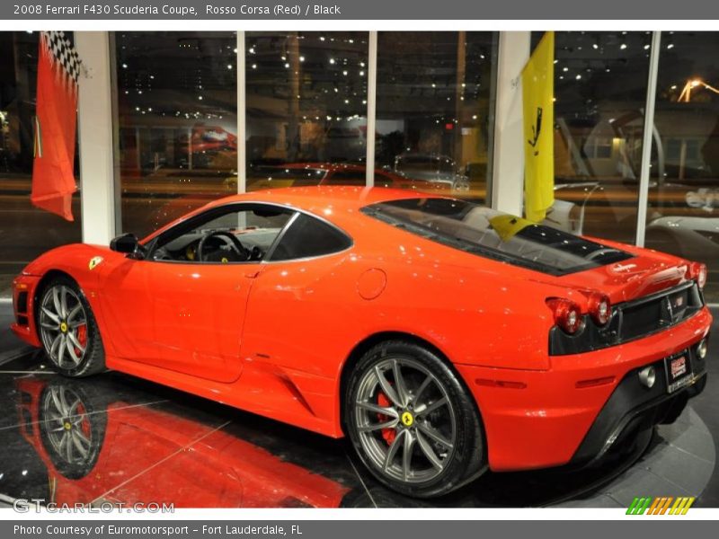 Rosso Corsa (Red) / Black 2008 Ferrari F430 Scuderia Coupe