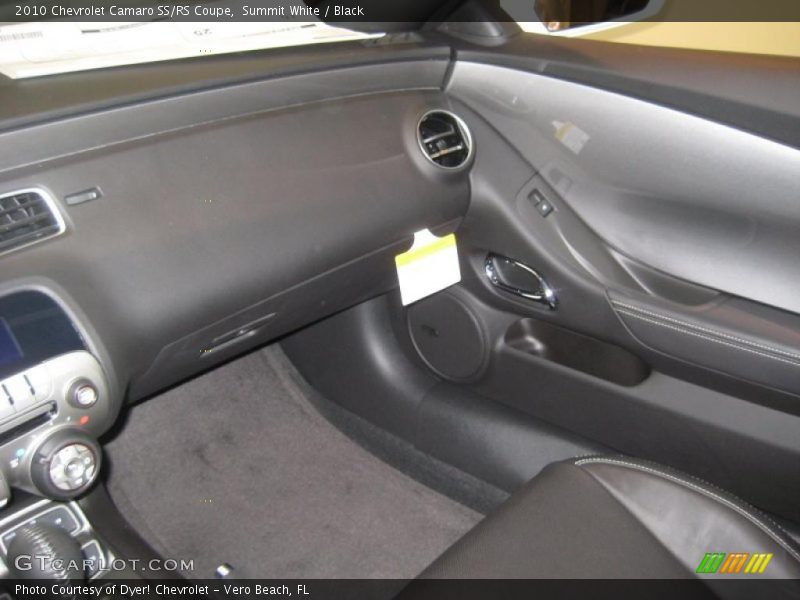 Summit White / Black 2010 Chevrolet Camaro SS/RS Coupe