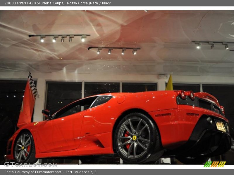 Rosso Corsa (Red) / Black 2008 Ferrari F430 Scuderia Coupe