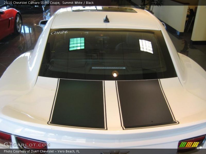 Summit White / Black 2010 Chevrolet Camaro SS/RS Coupe