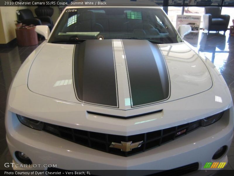 Summit White / Black 2010 Chevrolet Camaro SS/RS Coupe