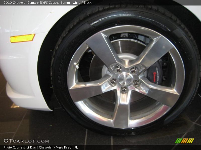 Summit White / Black 2010 Chevrolet Camaro SS/RS Coupe