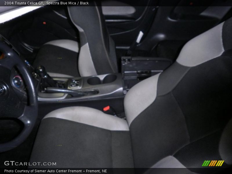 Spectra Blue Mica / Black 2004 Toyota Celica GT