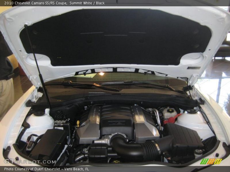Summit White / Black 2010 Chevrolet Camaro SS/RS Coupe