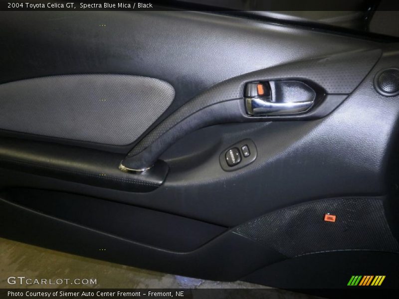 Spectra Blue Mica / Black 2004 Toyota Celica GT