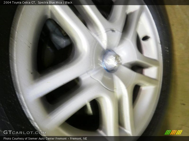 Spectra Blue Mica / Black 2004 Toyota Celica GT
