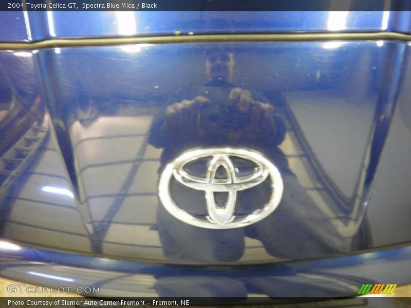 Spectra Blue Mica / Black 2004 Toyota Celica GT