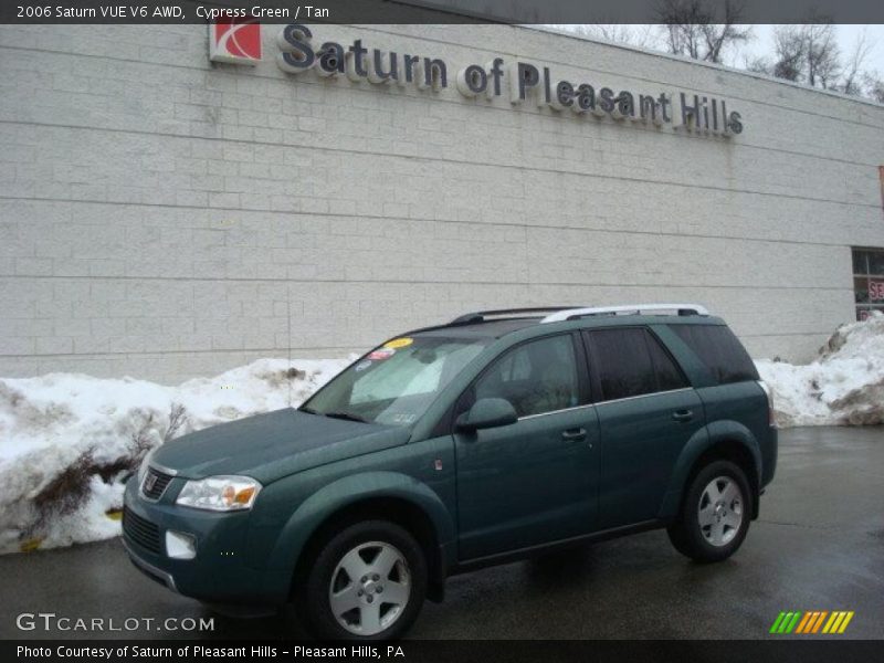 Cypress Green / Tan 2006 Saturn VUE V6 AWD
