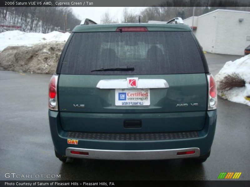 Cypress Green / Tan 2006 Saturn VUE V6 AWD