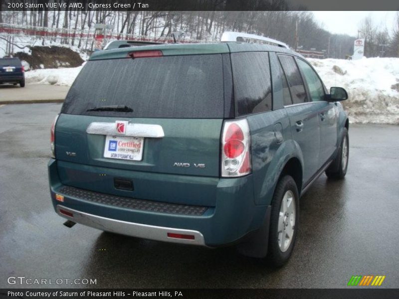 Cypress Green / Tan 2006 Saturn VUE V6 AWD