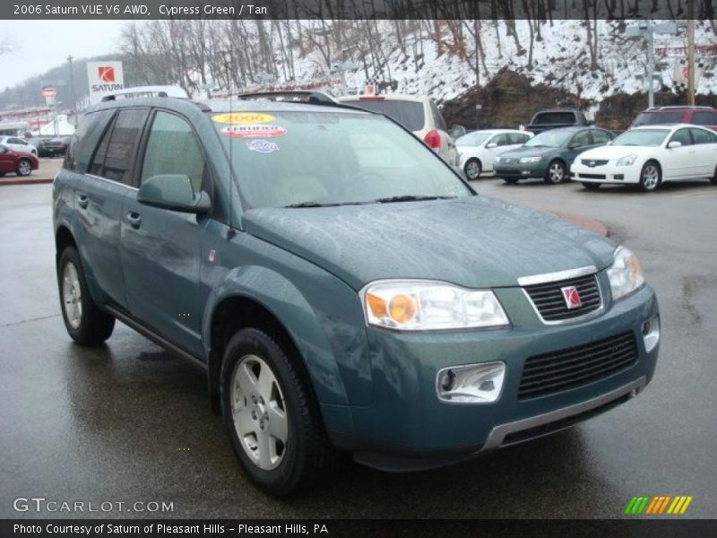 Cypress Green / Tan 2006 Saturn VUE V6 AWD