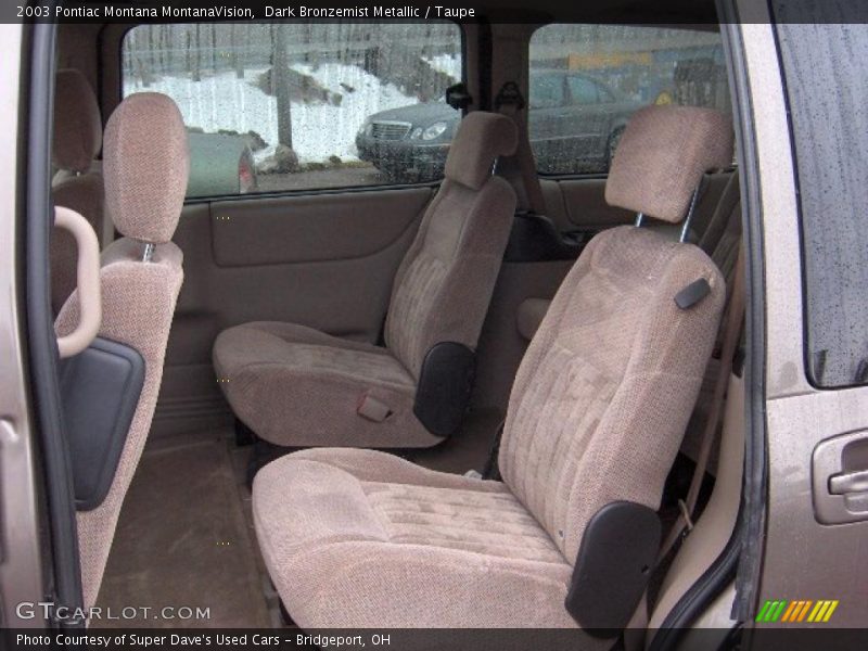 Dark Bronzemist Metallic / Taupe 2003 Pontiac Montana MontanaVision