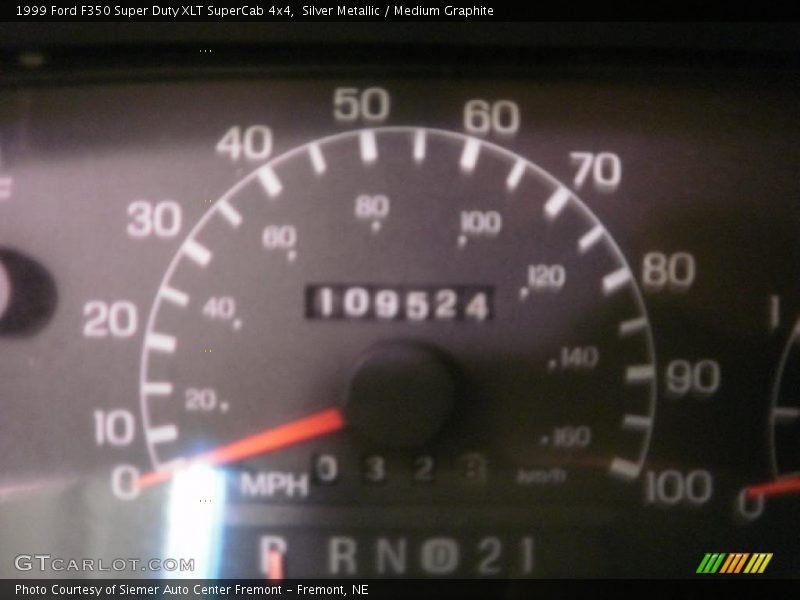 Silver Metallic / Medium Graphite 1999 Ford F350 Super Duty XLT SuperCab 4x4