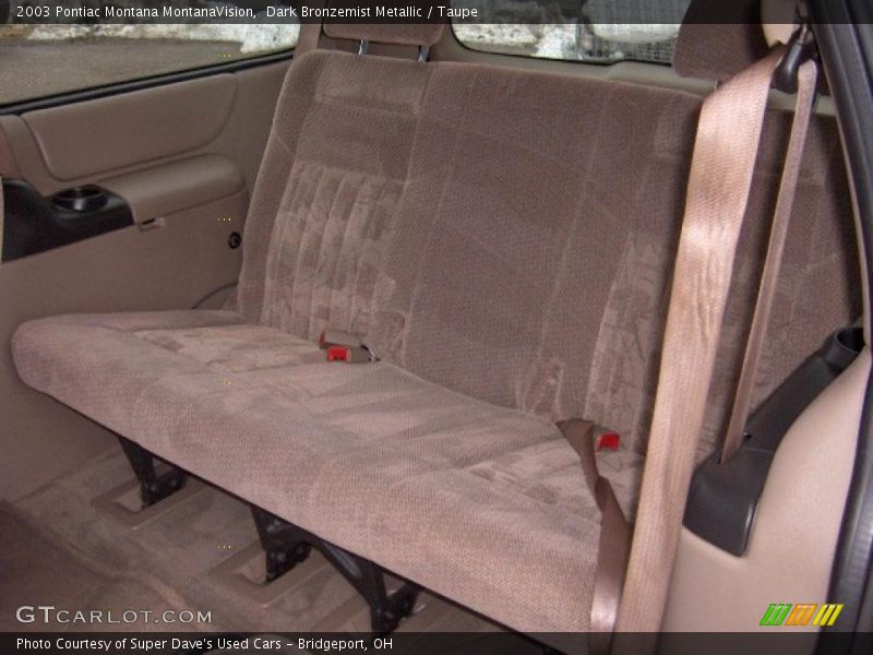 Dark Bronzemist Metallic / Taupe 2003 Pontiac Montana MontanaVision