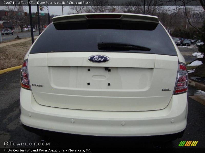 Dune Pearl Metallic / Charcoal Black 2007 Ford Edge SEL