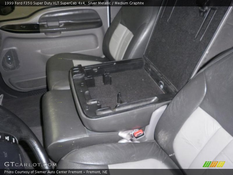 Silver Metallic / Medium Graphite 1999 Ford F350 Super Duty XLT SuperCab 4x4