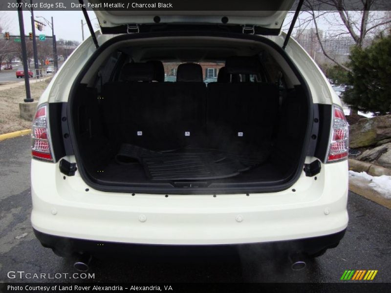 Dune Pearl Metallic / Charcoal Black 2007 Ford Edge SEL