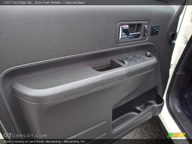 Dune Pearl Metallic / Charcoal Black 2007 Ford Edge SEL