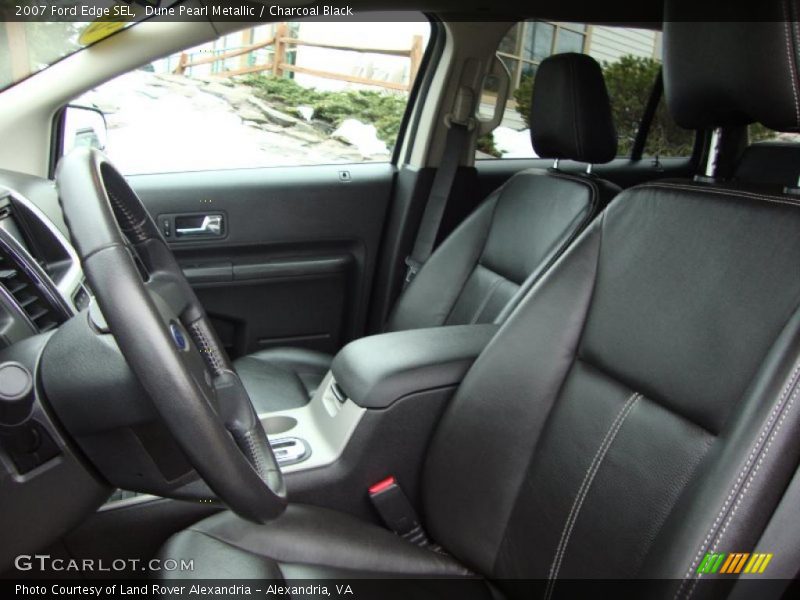Dune Pearl Metallic / Charcoal Black 2007 Ford Edge SEL