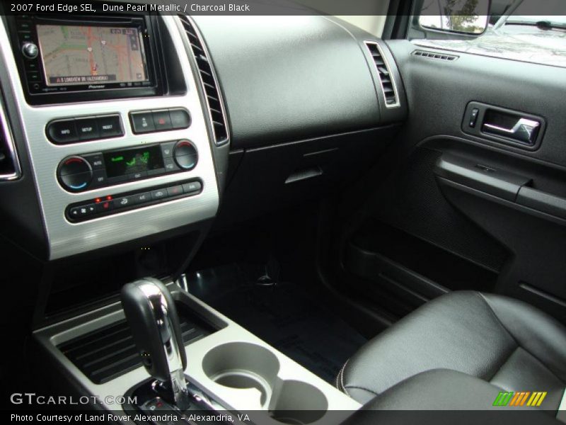 Dune Pearl Metallic / Charcoal Black 2007 Ford Edge SEL