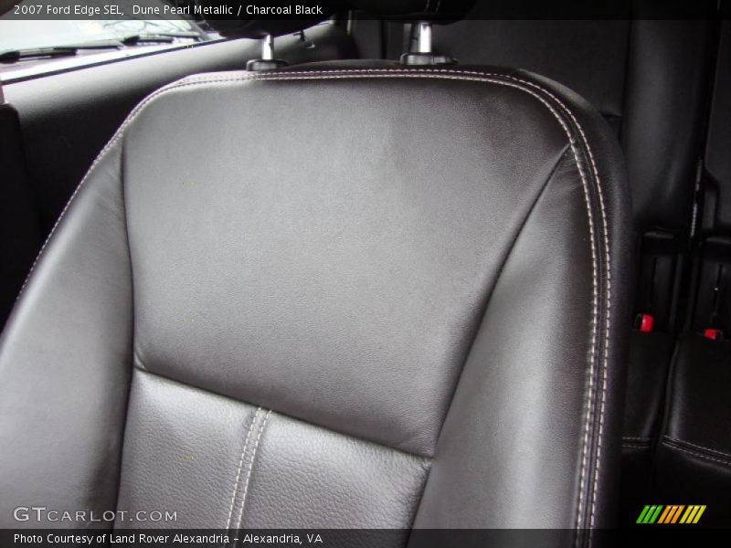 Dune Pearl Metallic / Charcoal Black 2007 Ford Edge SEL