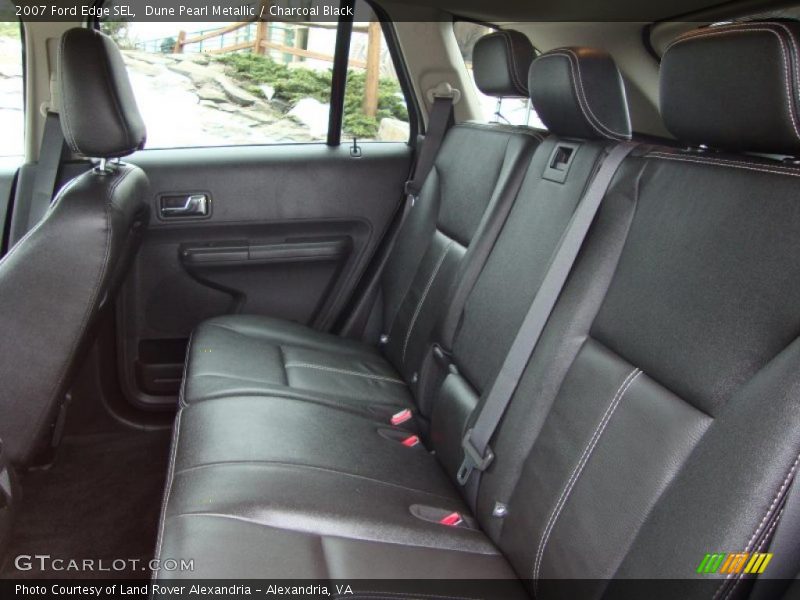 Dune Pearl Metallic / Charcoal Black 2007 Ford Edge SEL