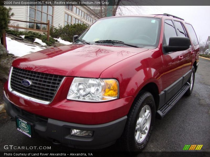 Redfire Metallic / Medium Flint Grey 2006 Ford Expedition XLT 4x4