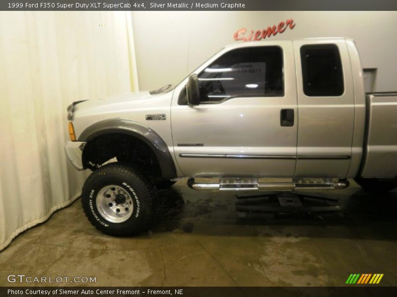 Silver Metallic / Medium Graphite 1999 Ford F350 Super Duty XLT SuperCab 4x4
