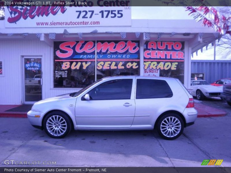 Reflex Silver / Black 2004 Volkswagen GTI 1.8T