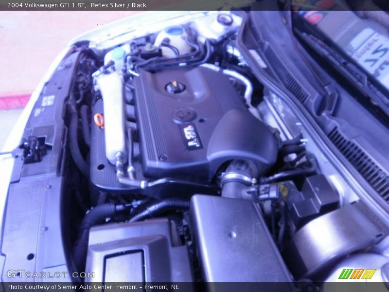 Reflex Silver / Black 2004 Volkswagen GTI 1.8T