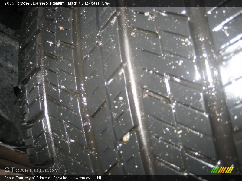 Black / Black/Steel Grey 2006 Porsche Cayenne S Titanium