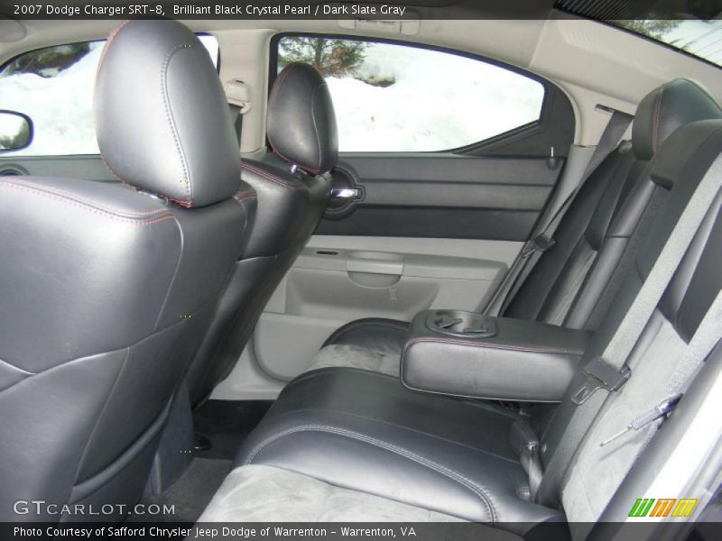 Brilliant Black Crystal Pearl / Dark Slate Gray 2007 Dodge Charger SRT-8