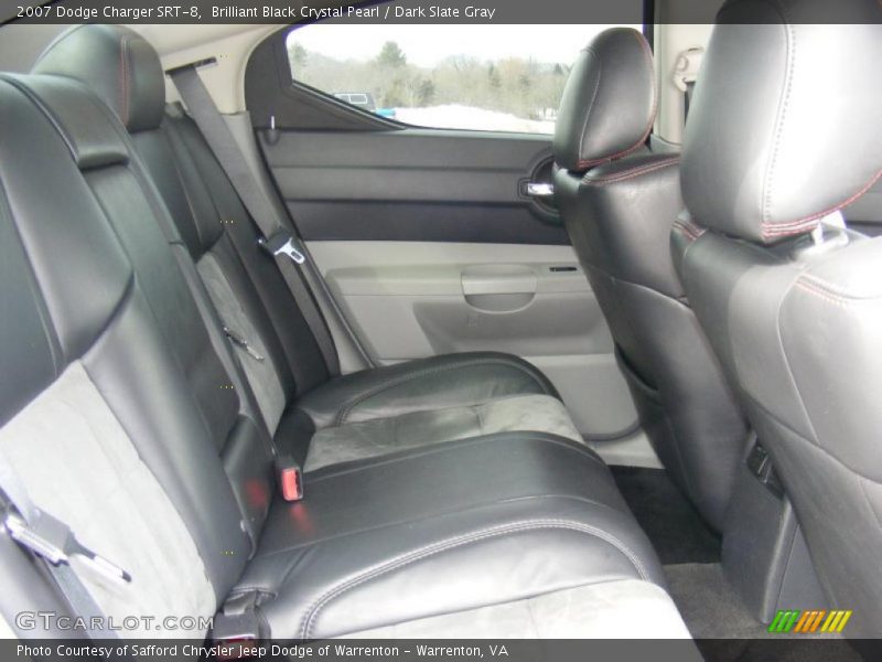 Brilliant Black Crystal Pearl / Dark Slate Gray 2007 Dodge Charger SRT-8