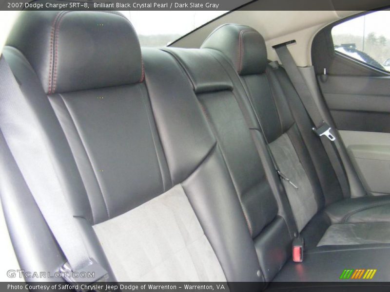 Brilliant Black Crystal Pearl / Dark Slate Gray 2007 Dodge Charger SRT-8