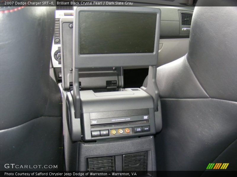 Brilliant Black Crystal Pearl / Dark Slate Gray 2007 Dodge Charger SRT-8